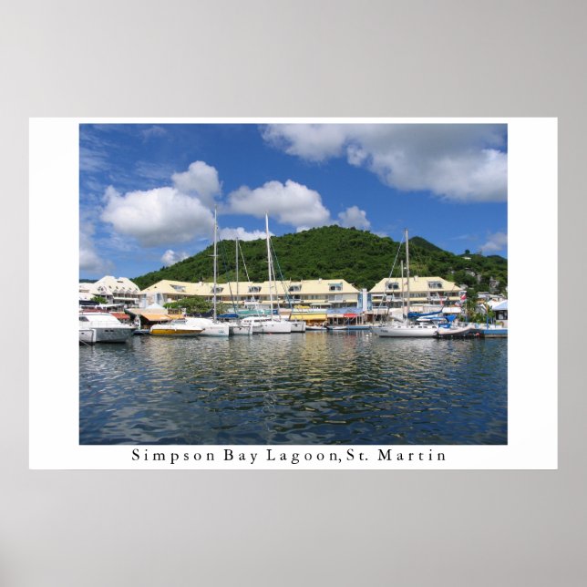 Póster Laguna de la bahía de Simpson (Frente)
