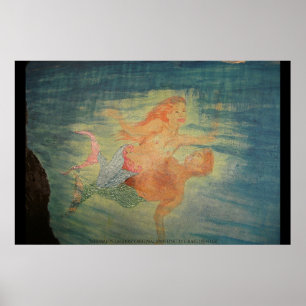 Póster Laguna de Sirena