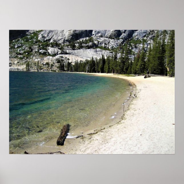 Póster Laguna de Tenaya, Yosemite, CA (Frente)