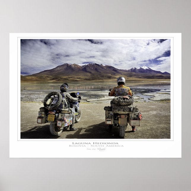 Póster Laguna Hedionda Print (Frente)