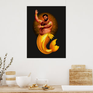 Póster Laguna Merbear - Rashid Al-Bahr