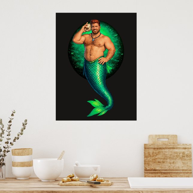 Póster Laguna Merbear - Tadhg Ó Farraige (Cocina)