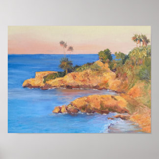 Póster Laguna Sunrise