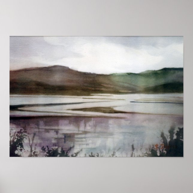 Póster Lagunas/Lagoas/Lagoons (Frente)