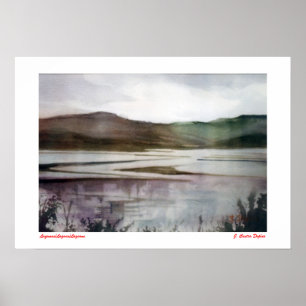 Póster Lagunas/Lagoas/Lagoons