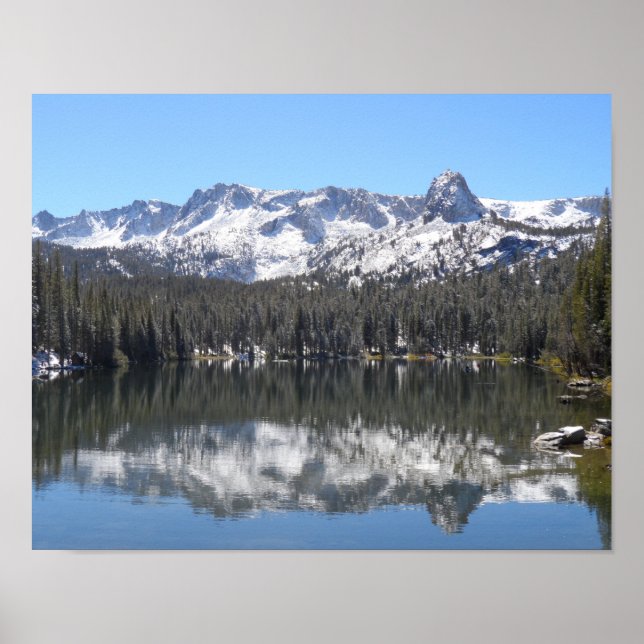 Póster Lagunas Mammoth, CA (Frente)