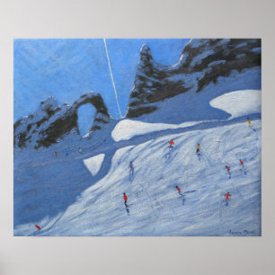 Póster L'aiguille Percee Tignes 2009
