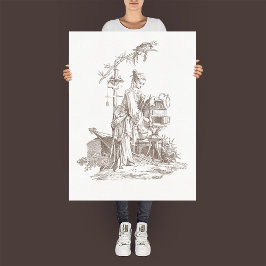 Póster "L'Air" de la serie Los cuatro elementos