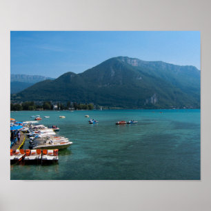 Póster Lake Annecy, France - Poster