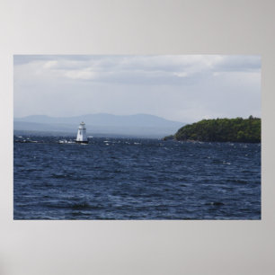 Póster Lake Champlain Breakwater