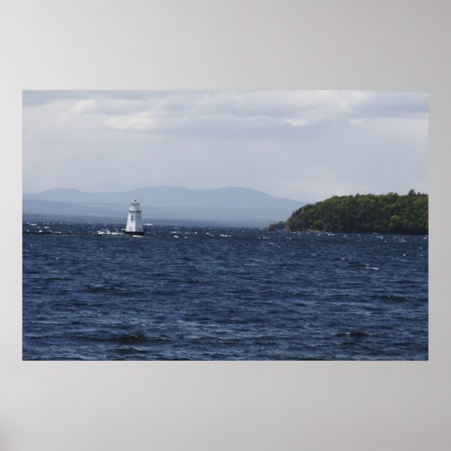 Póster Lake Champlain Breakwater (Frente)