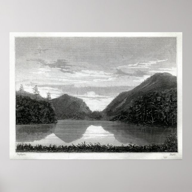 Póster Lake Colden (Frente)