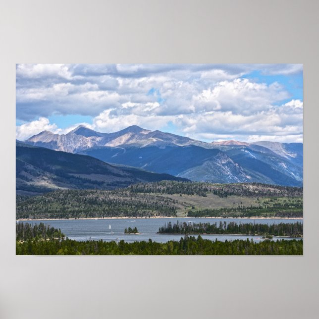 Póster Lake Dillon, Colorado (Frente)