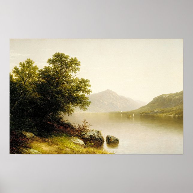 Póster Lake George 1857 Poster (Frente)