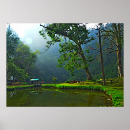 Póster Lake - Landscape Cityscape Nature Scenery Poster