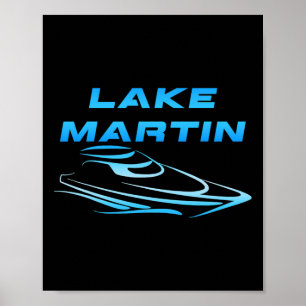 Póster Lake Martin Chimney Rock Fiesta Cove Guay Boing S