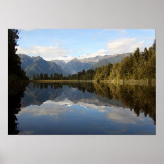 Póster Lake Matheson