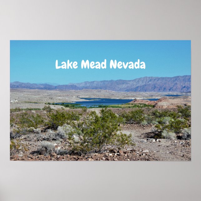 Póster Lake Mead Nevada (Frente)