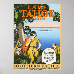 PÓSTER LAKE TAHOE