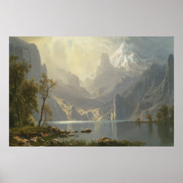 Póster Lake Tahoe by Bierstadt
