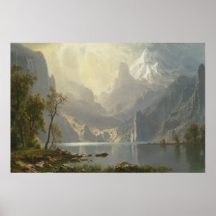 Póster Lake Tahoe by Bierstadt
