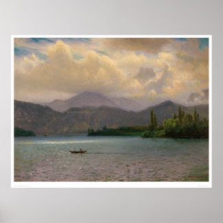 Póster Lake Tahoe, California by Bierstadt (0102a)