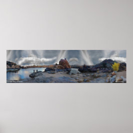 Póster Lake Watson Mindscape, Prescott Arizona