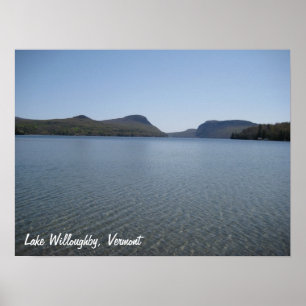 Póster Lake Willoughby Poser 1 - Personalizado