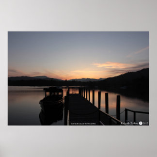 Póster Lake Windemere, The Lake District