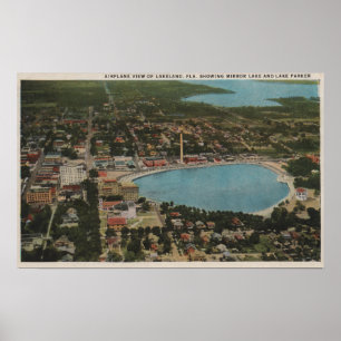 Póster Lakeland, la Florida - demostración aérea de la