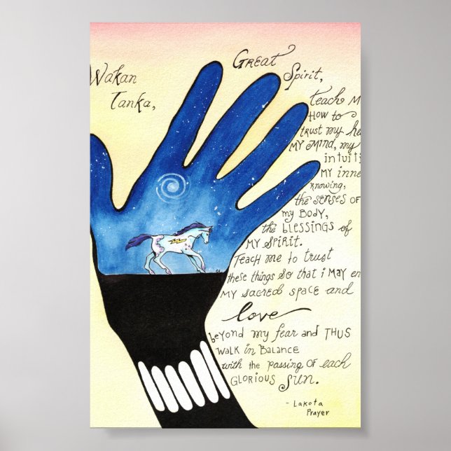 Póster Lakota Prayer (Frente)