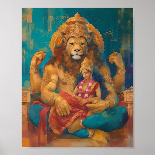Póster Lakshmi Narasimha Swamy (Frente)