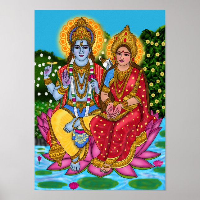 Póster Lakshmi Narayan Poster (Frente)