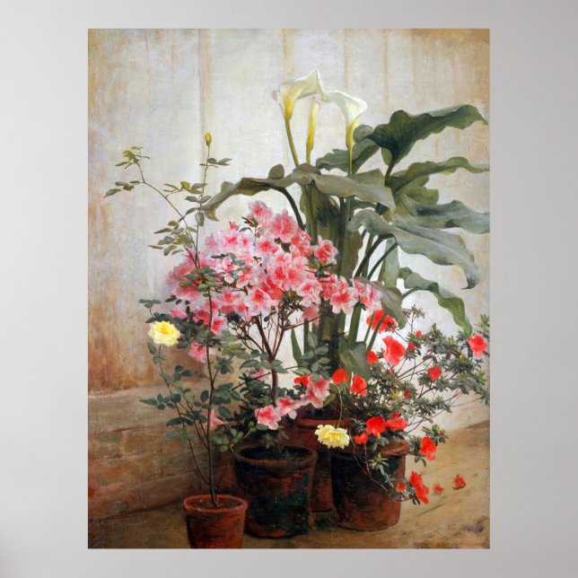 Póster Lambdin's Side of a Greenhouse (Frente)