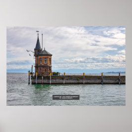 Póster Lame Konstanz Alemania, faro