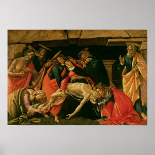 Póster Lamentación de Cristo. c.1490