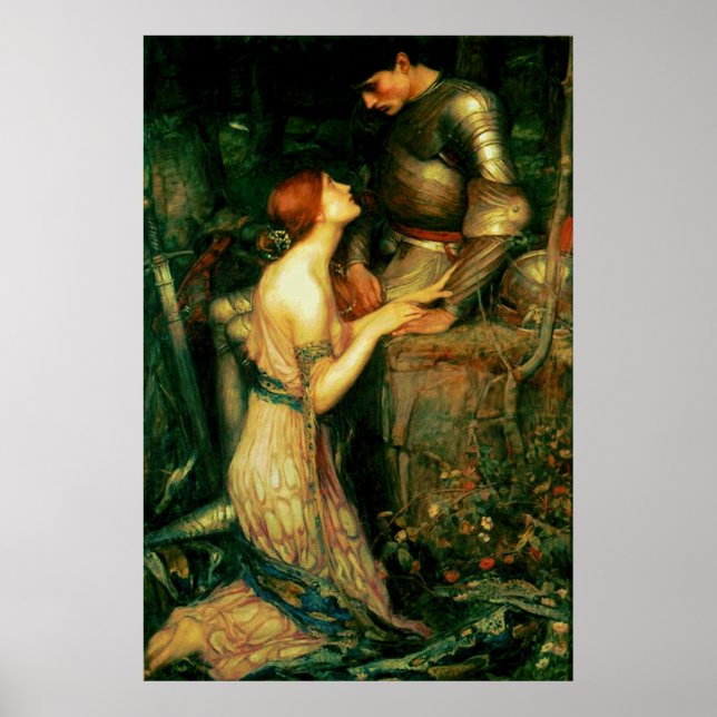 Póster Lamia (1905) ~ Bella Artes Canvas (Frente)