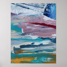 Póster  Lámina Amanecer Rosado Monticelli Art