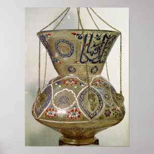 Póster Lamp, from the Mosque of Sultan Hasan, Cairo