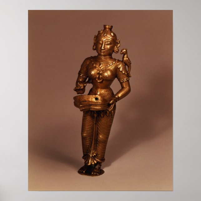 Póster Lamp in the form of Goddess of Fortune (Frente)