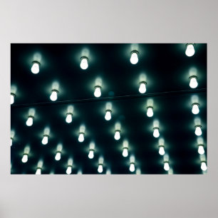 Póster Lámpara de luz