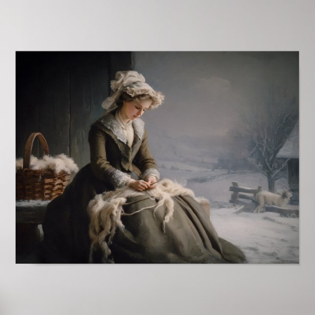 Póster Lana de picado (Frente)