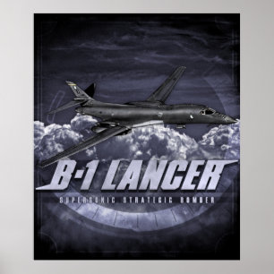 Póster Lancador B-1