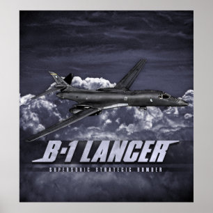 Póster Lancador B-1