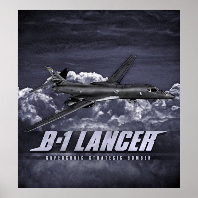 Póster Lancador B-1 (Frente)
