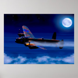 Póster Lancaster Bomber regresa a casa