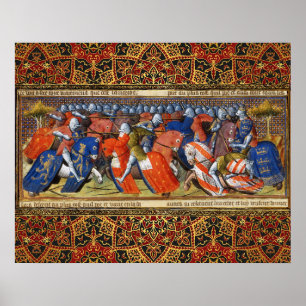 Póster Lancelot del Lago en el Torneo de Camelot