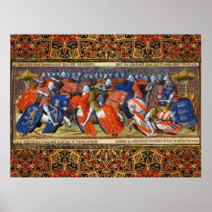 Póster Lancelot del Lago en el Torneo de Camelot 