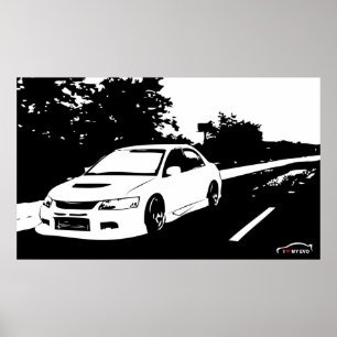 Póster Lancer EVO 9