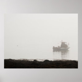 Póster Lancha de langosta, Maine
